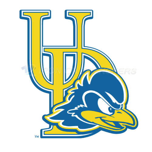 Delaware Blue Hens Logo T-shirts Iron On Transfers N4228 - Click Image to Close